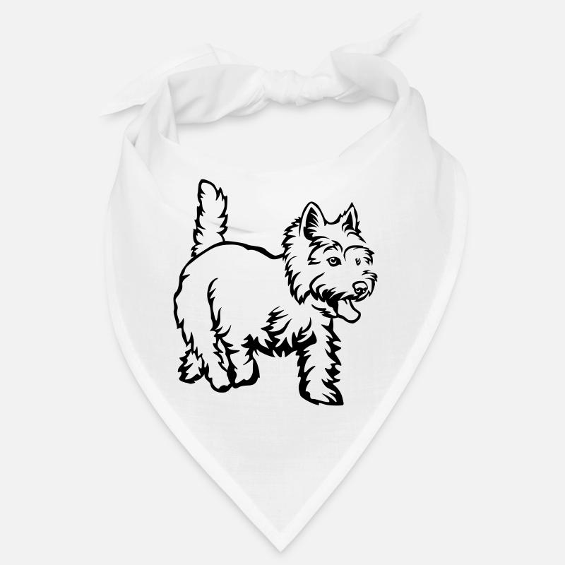West Highland Terrier Bandana