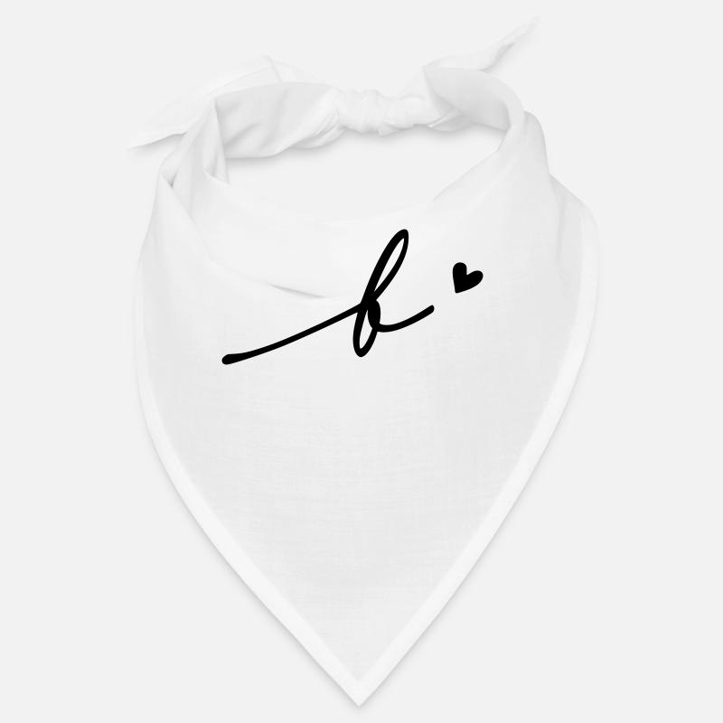 Lettre B Cursive Bandana
