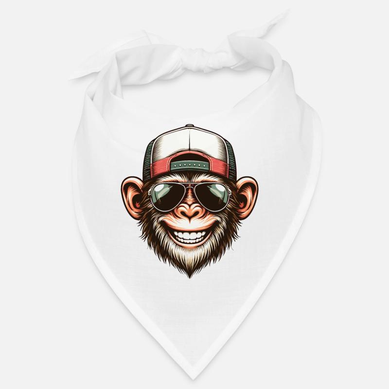 Lustiger Affe Bandana