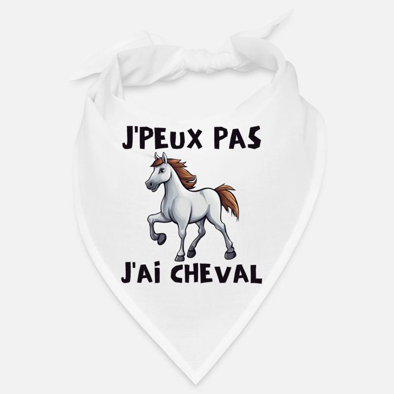 cheval, cavalier, passionné de chevaux Bandana