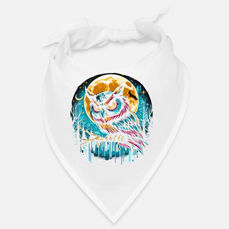 Chouette dans la nuit Bandana