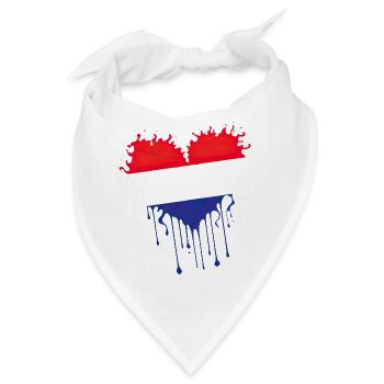 Kroatien hrvatska kroatien hrv hr reisen tourismus - Bandana - Weiß - Vorne
