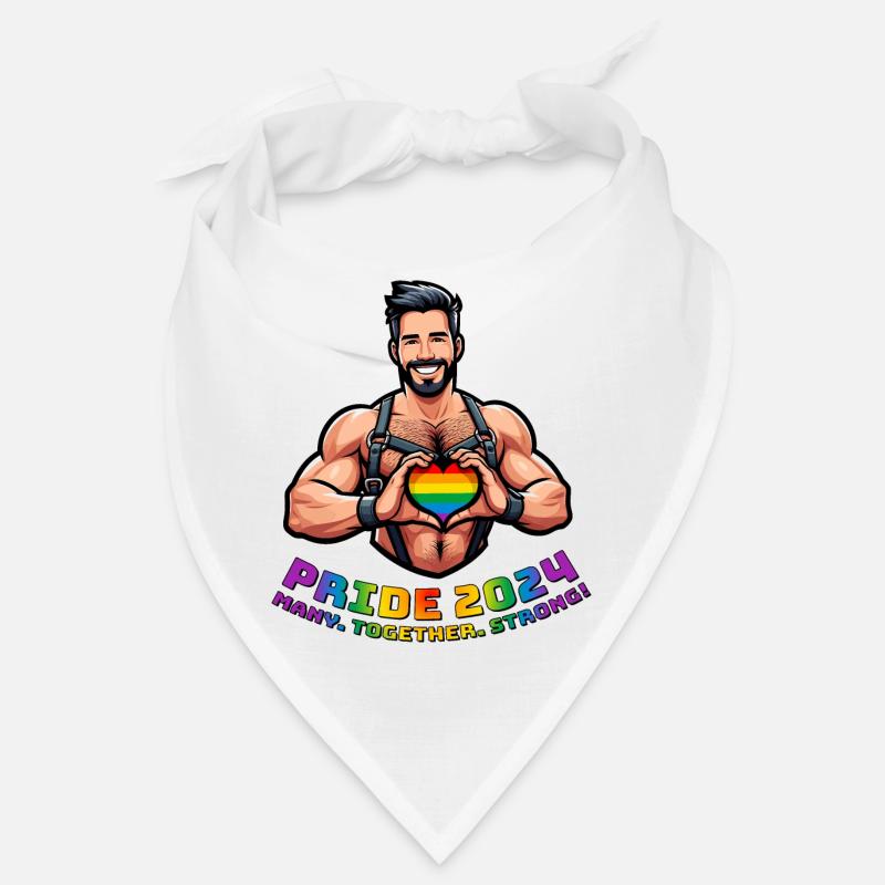 Pride 2024 - Beaucoup. Ensemble. Fort! Bandana