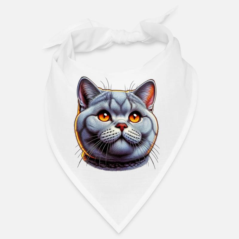 Britisch Kurzhaar Katze Bandana