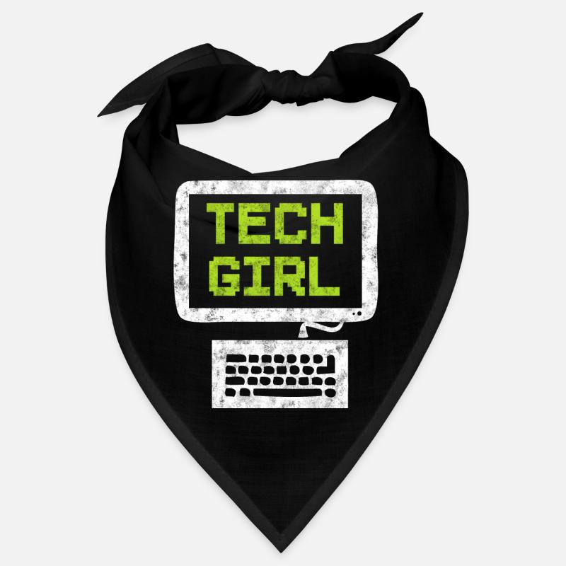 Tech Girl Computertechniker Bandana