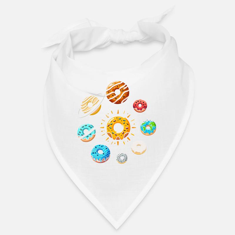 Fun and Delicious Donut Solar System Bandana