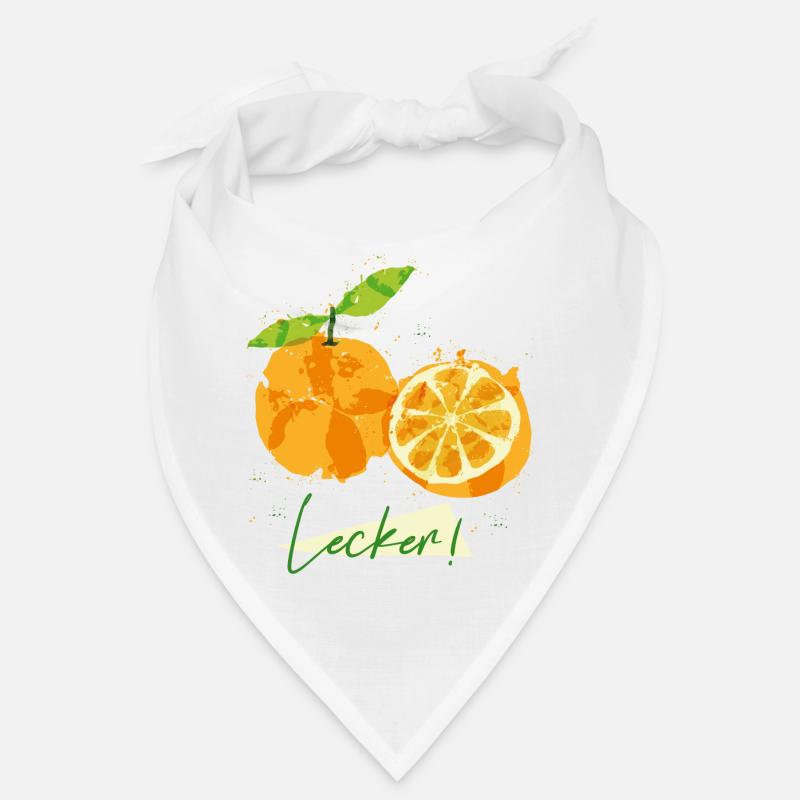 Orange Fruit Bandana