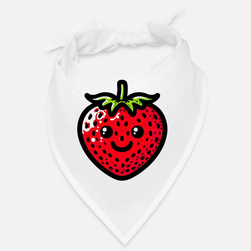 Erdbeeren Erdbeeren - Bandana - Weiß