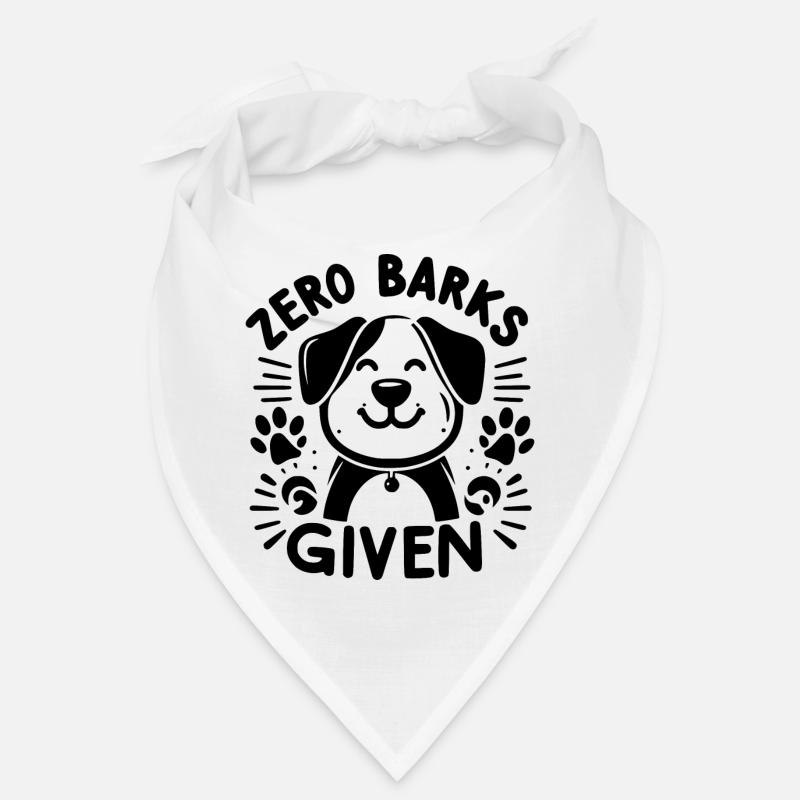 Zero Barks Given Bandana