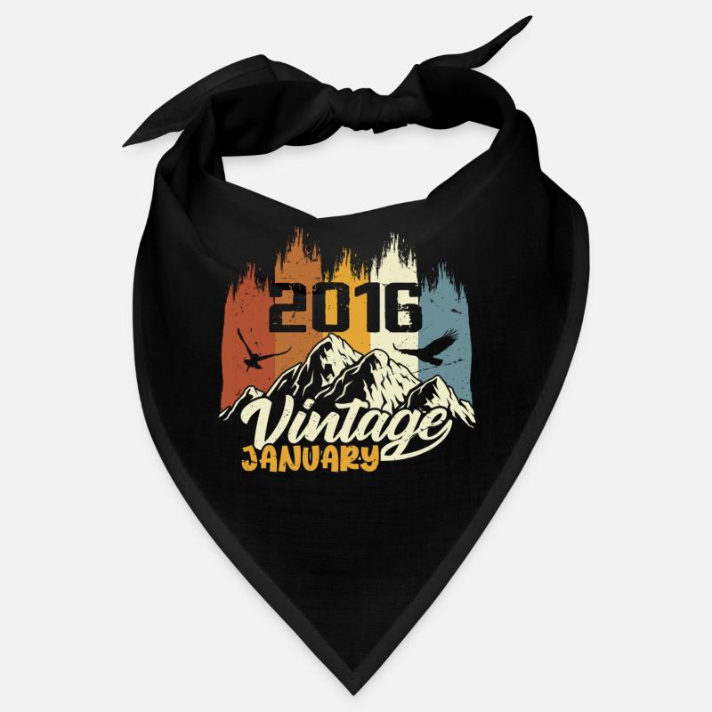 Anniversaire Janvier 2016 - Cadeau Janvier 2016 Bandana