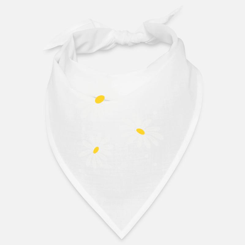 Gänseblümchen Punkte Bandana