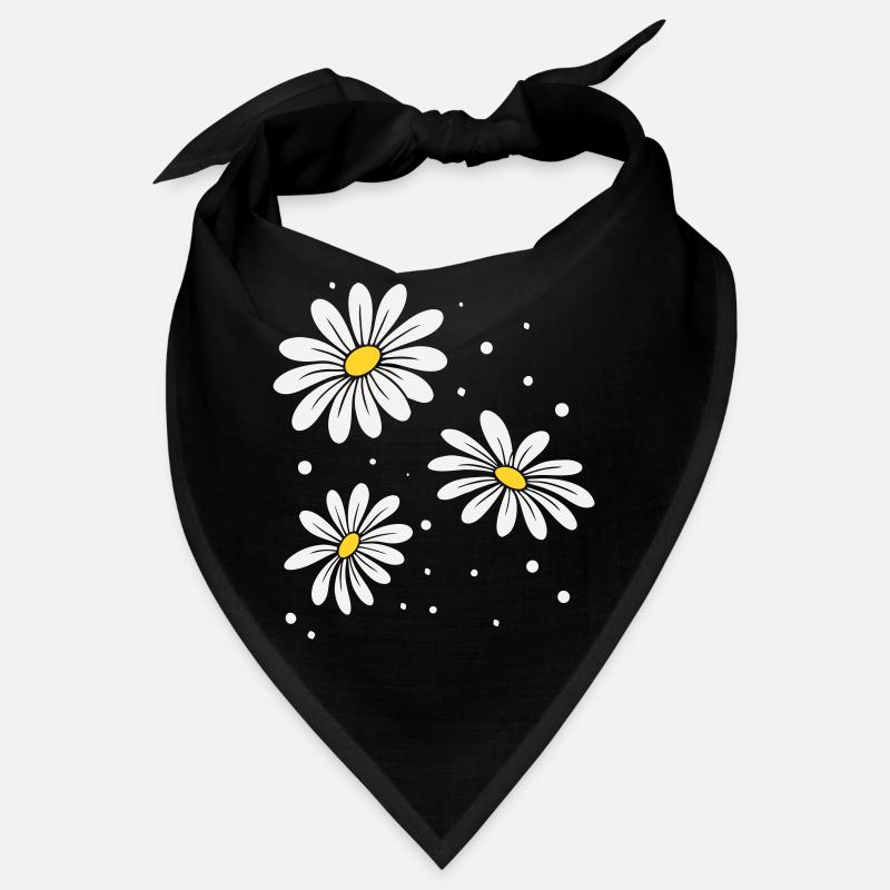 Gänseblümchen Punkte Bandana