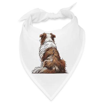 Old Doggy - Bandana - Weiß - Vorne