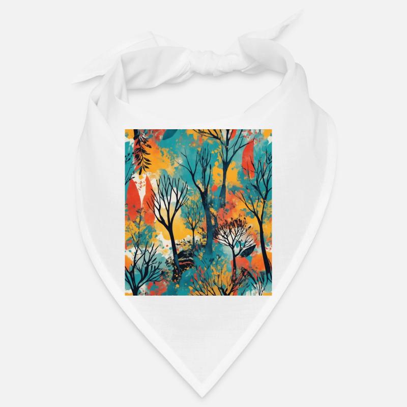 Forêt abstraite Bandana