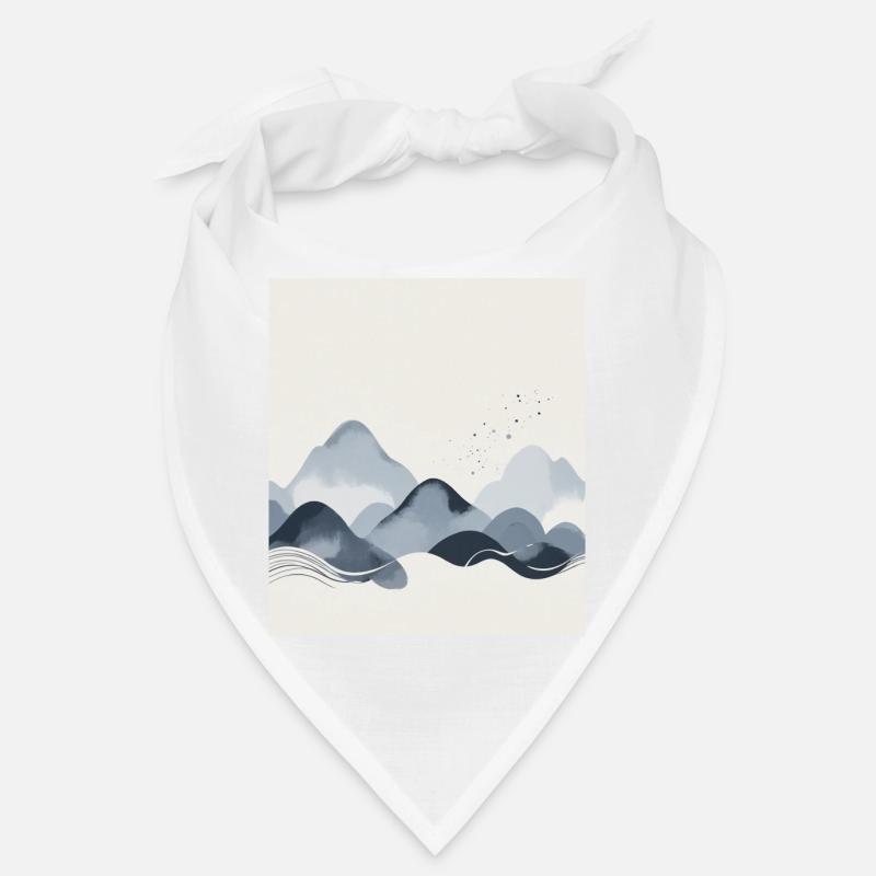 Abstract Mountains Bandana