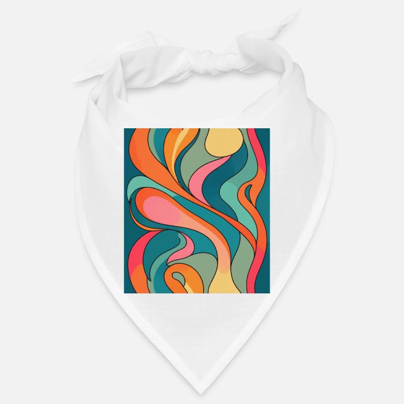 Abstract color composition Bandana