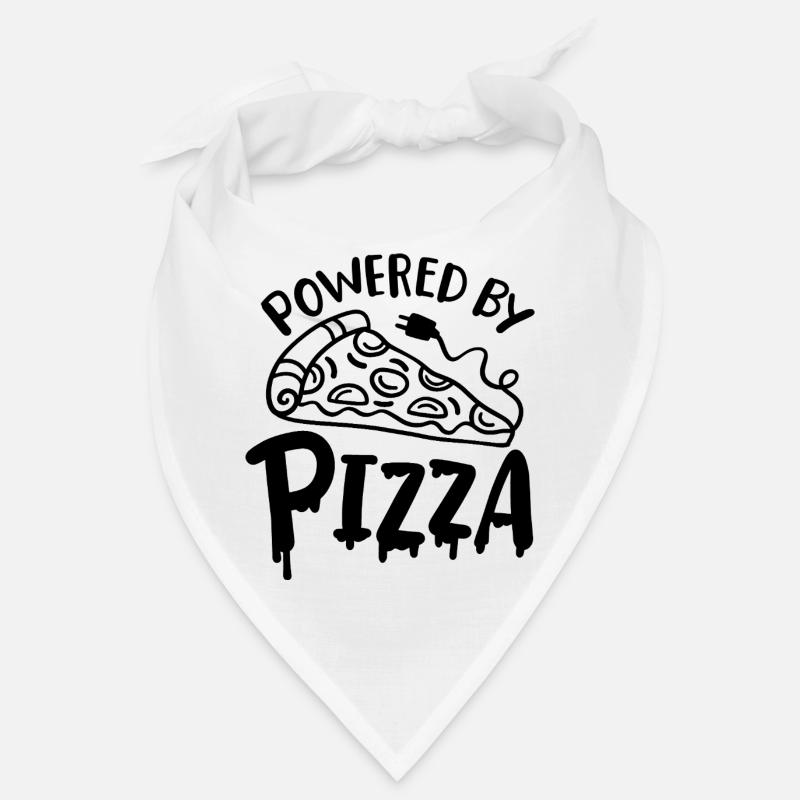 Powered by pizza Bandana