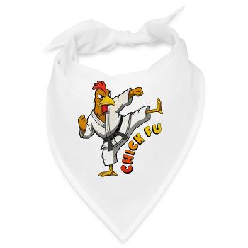 Chick Fu - Bandana - Weiß - Vorne