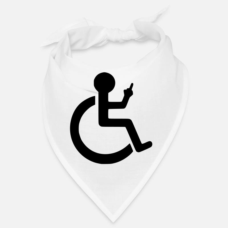 Utilisateur d’un fauteuil roulant donnant son avis # Bandana