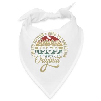 oktober 1969 Jahrestag oktober 1969 oktober - Bandana - Weiß - Vorne