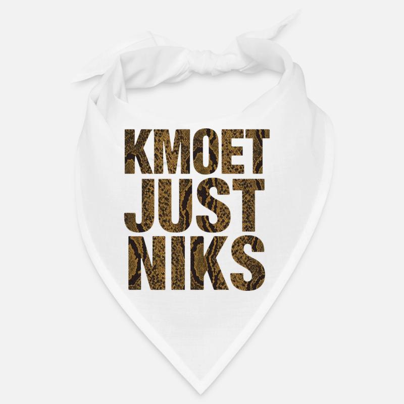Kmoet just nothing, Antwerp dialect Shirts Bandana
