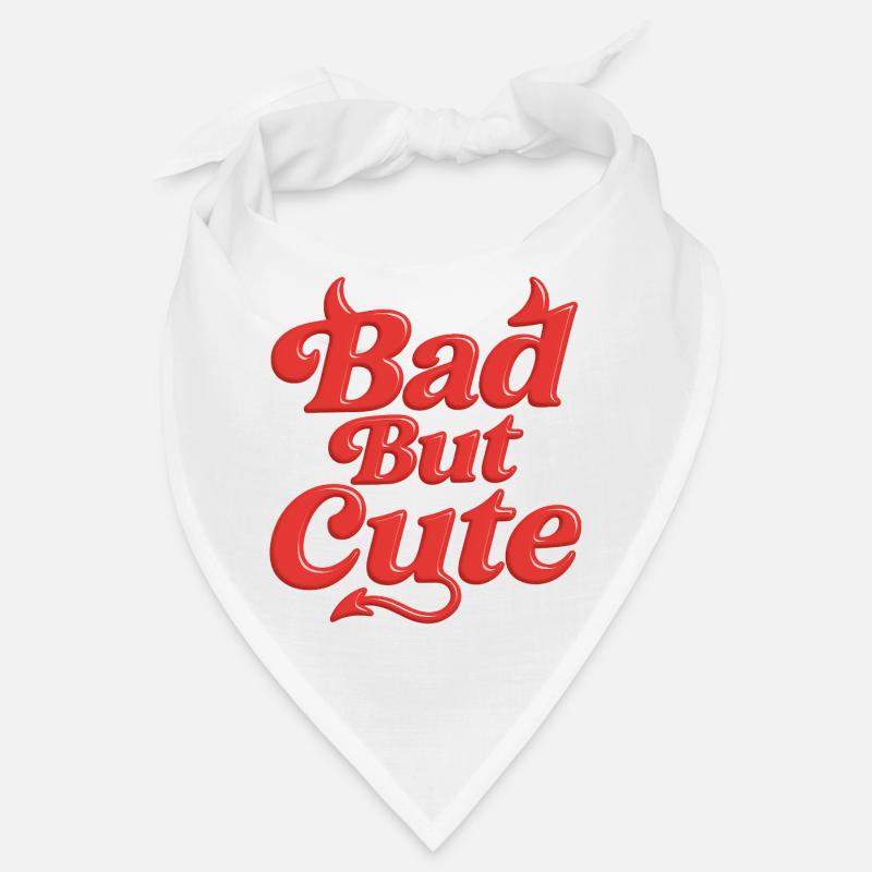 bad but cute / y2k statement design Bandana