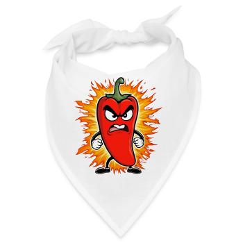 Paprika - Bandana - Weiß - Vorne