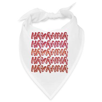 Havanna als Reise - Bandana - Weiß - Vorne