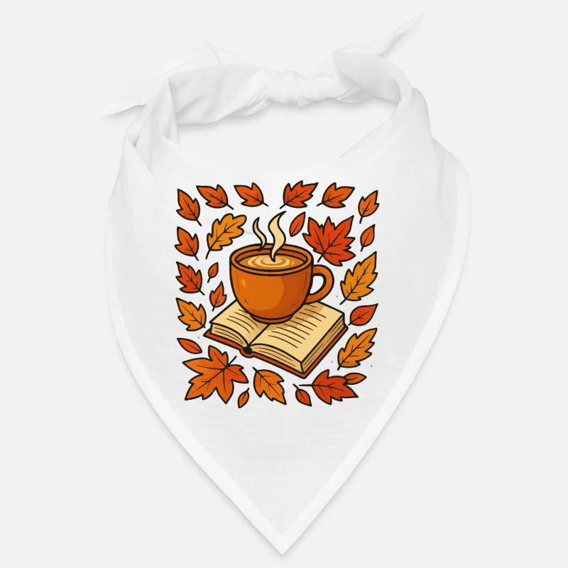 Herbstlese: Kaffee & Buch Bandana