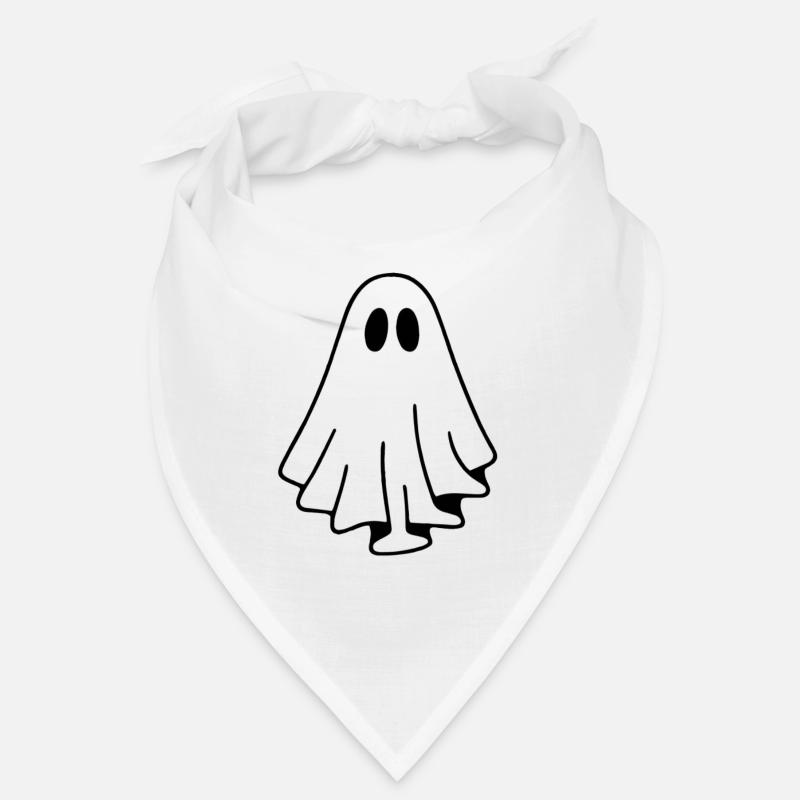 Fantôme Silencieux dans une Cape Drapée Bandana
