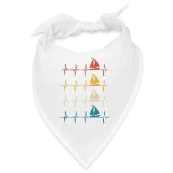 Segelboot Heartbeat Segelboot - Bandana - Weiß - Vorne
