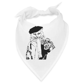 HERR STEHLEN SIE IHR MÄDCHEN - Bandana - Weiß - Vorne