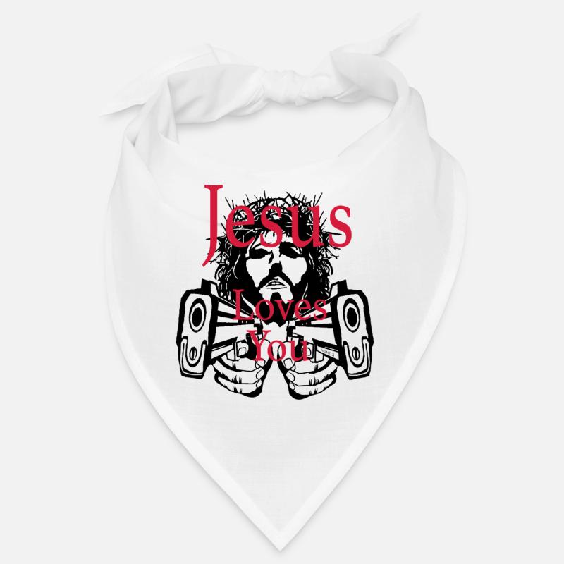 Jésus t’aime – Déclaration de foi Conception artistique Bandana