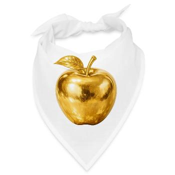 Goldener Apfel | Venus, Aphrodite, Helena, Paris - Bandana - Weiß - Vorne