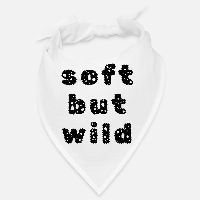 Soft but wild – Minimalistisches Statement Design Bandana