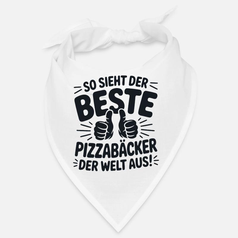 Pizzabäcker Geschenkidee Bandana
