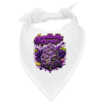 Granddaddy Lila Graffiti-Druck - Bandana - Weiß - Vorne