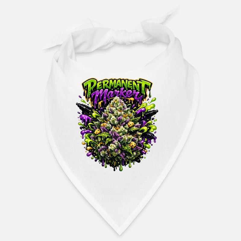 Permanentmarker-Graffiti-Druck Bandana