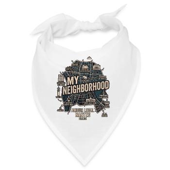 Amour Nantes - Bandana - Weiß - Vorne