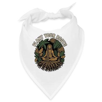 Roots Planting - Bandana - Weiß - Vorne