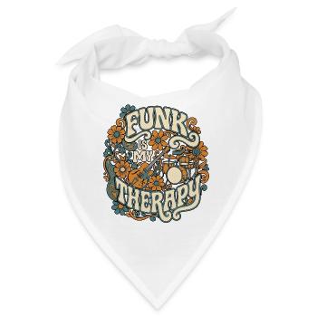 Funk Therapy - Bandana - Weiß - Vorne