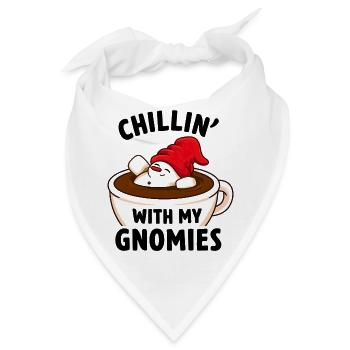 Chillin mit GNOMIES Becher - Bandana - Weiß - Vorne