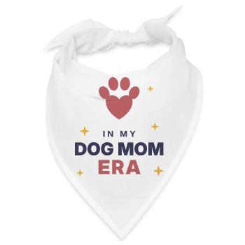 In meiner Dogmom-Ära - Bandana - Weiß - Vorne