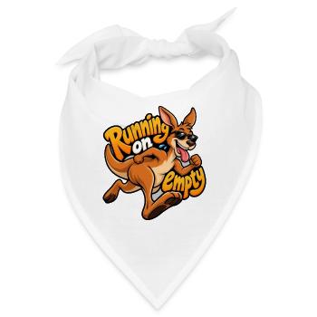 Känguru - Bandana - Weiß - Vorne