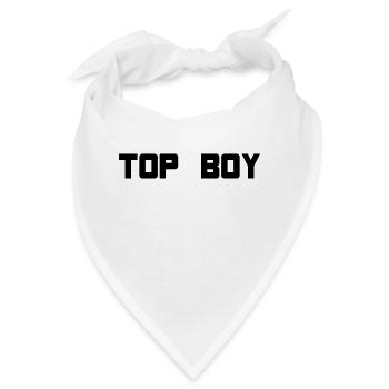 top boy - Bandana - Weiß - Vorne