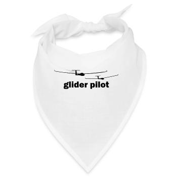 glider pilot - Bandana - Weiß - Vorne