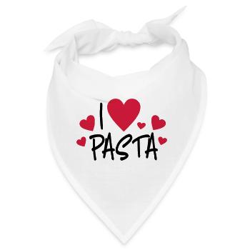 Pasta - Bandana - Weiß - Vorne