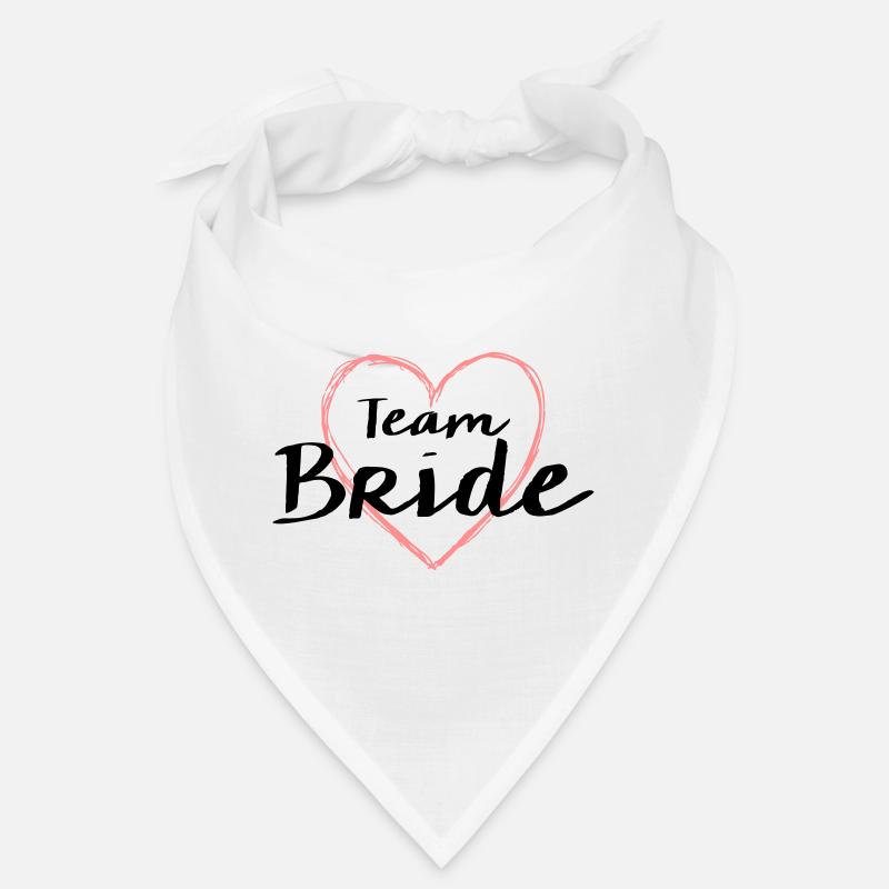 Team Bride Heart Bachelor Party Bandana