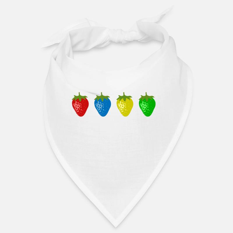 Fraises colorées Bandana