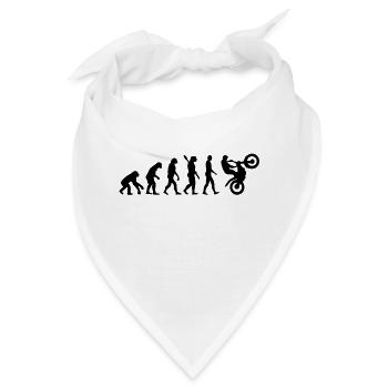 Evolution Motocross - Bandana - Weiß - Vorne